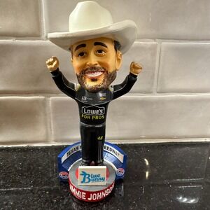 Jimmie‎ Johnson Blue Bunny Ice Cream NASCAR Speedway Bobblehead Collectible